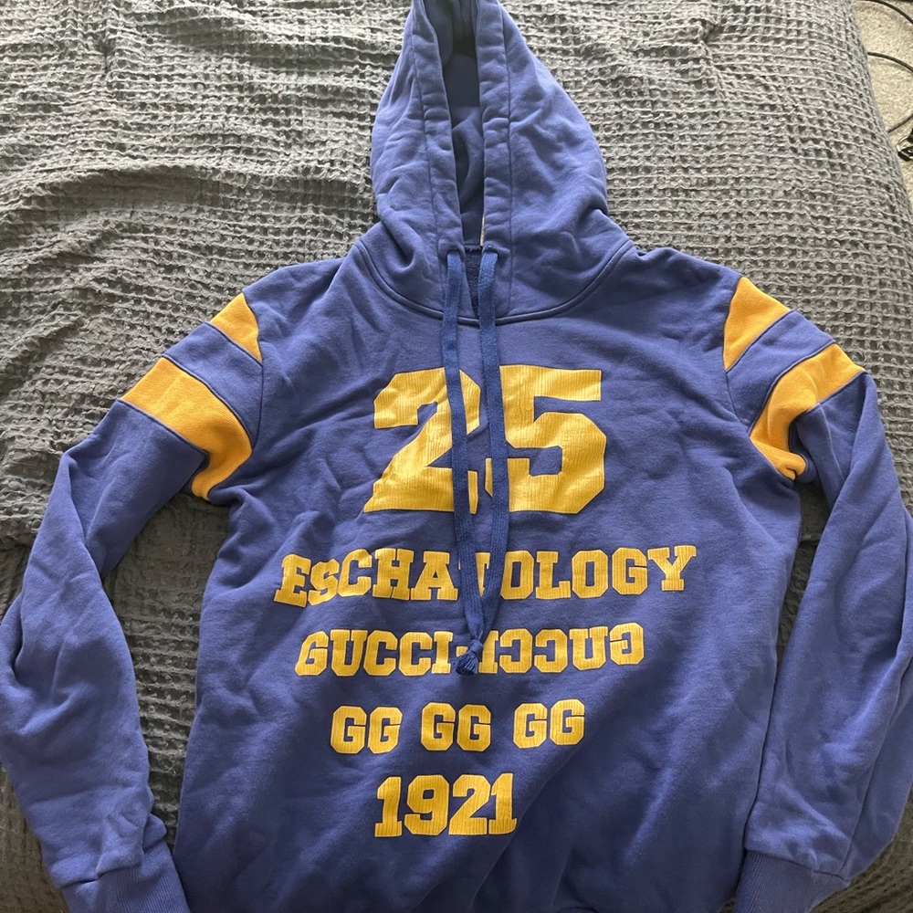 Gucci blind for love print hoodie